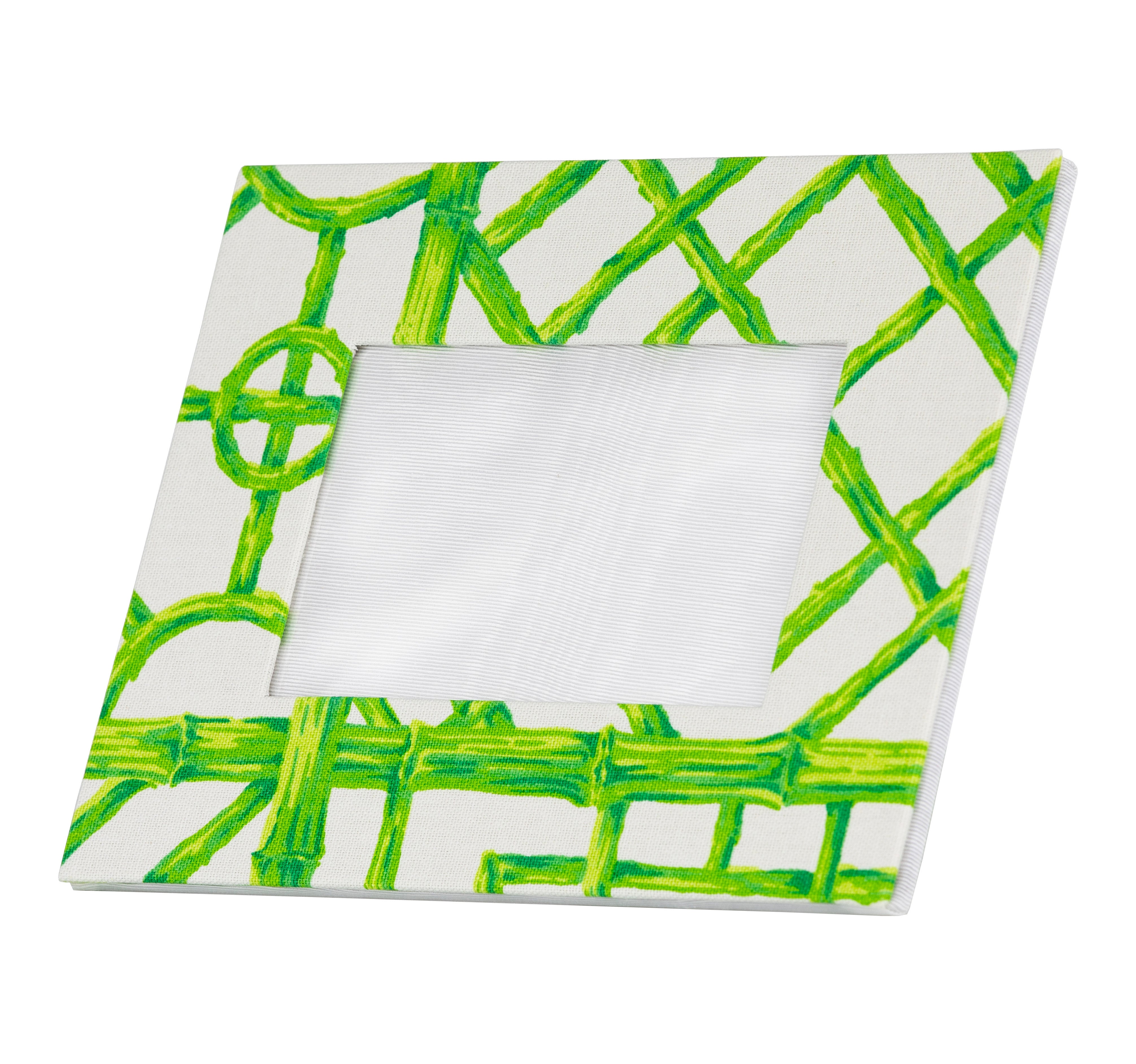 Draper Fabric Picture Frame - Bali Ha’i Jungle