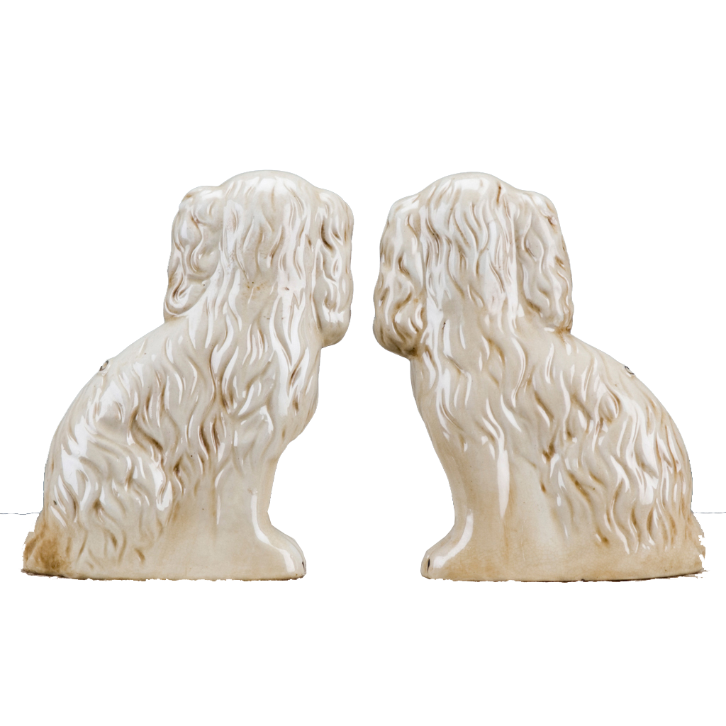 Staffordshire Dog - Cream
