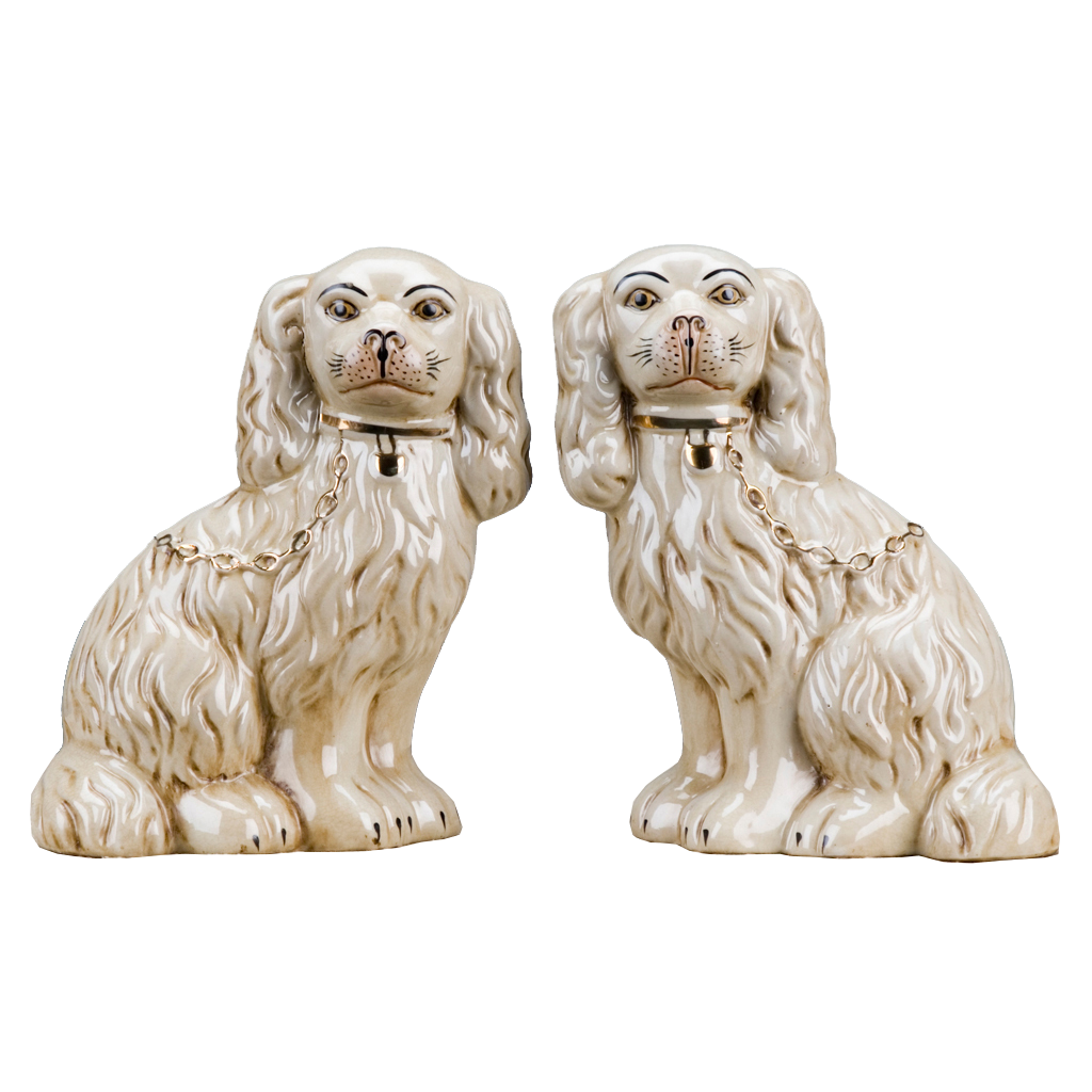 Staffordshire Dog - Cream