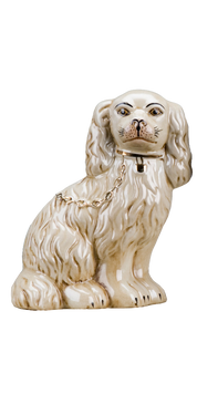 Staffordshire Dog - Cream