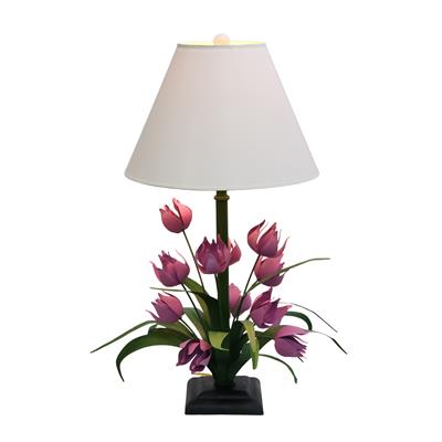 Carleton s Tulip Lamp Lavender Dorothy Draper Home
