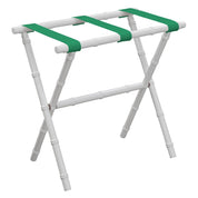 Bamboo Carved Wood Luggage Rack