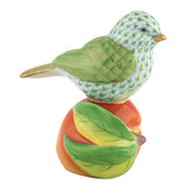 Herend Bird on Peach