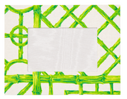 Draper Fabric Picture Frame - Bali Ha’i Jungle