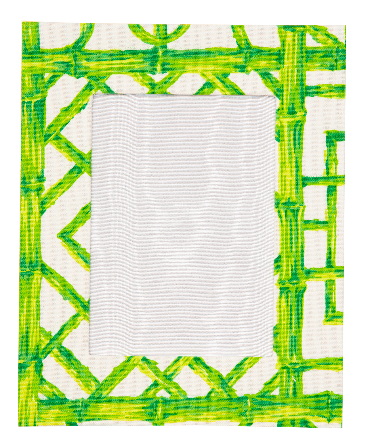 Draper Fabric Picture Frame - Bali Ha’i Jungle