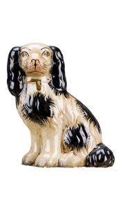 Staffordshire Dog - Small - Black