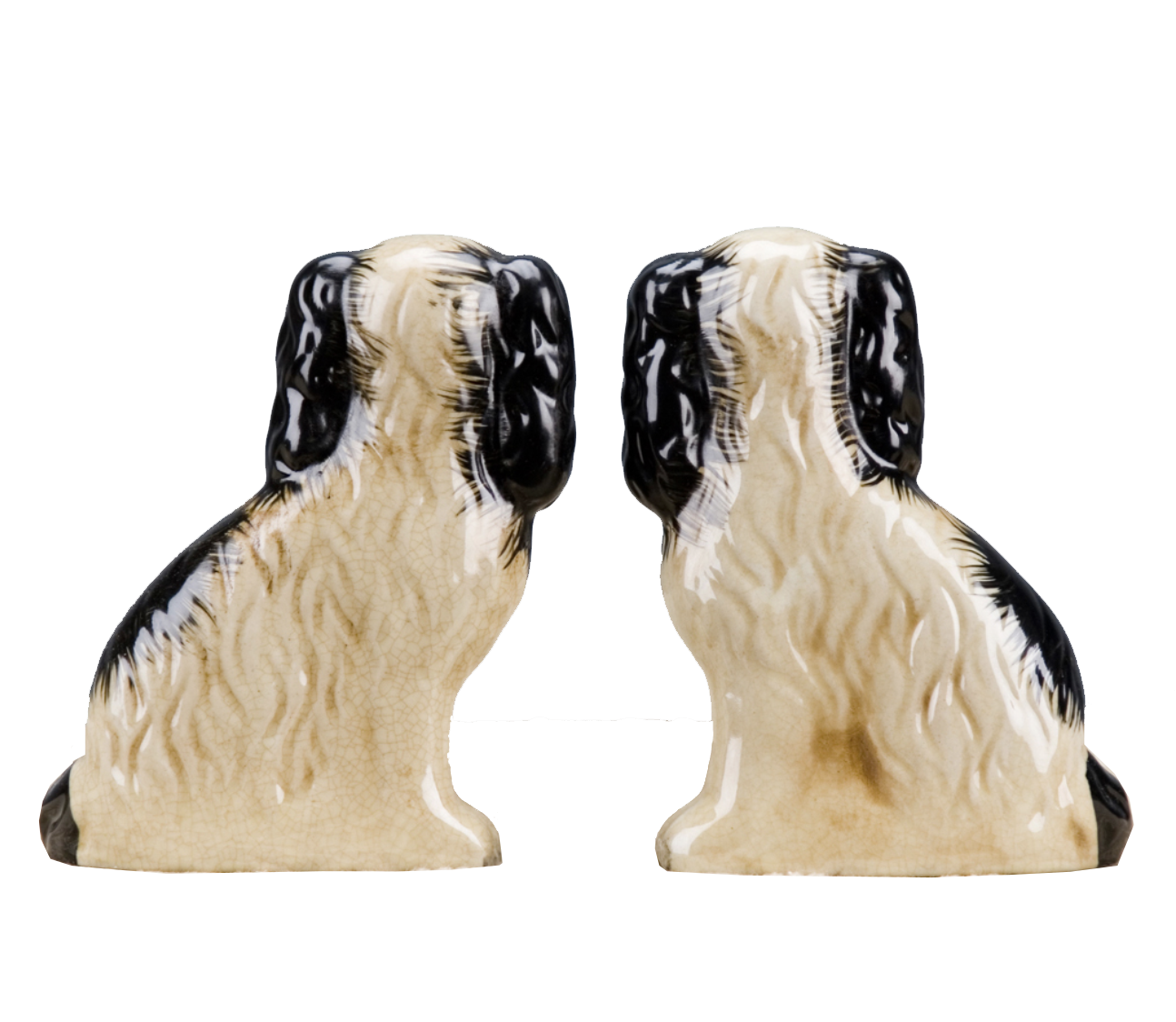 Staffordshire Dog - Small - Black