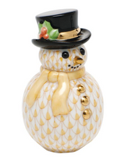 Herend Snowman With Scarf