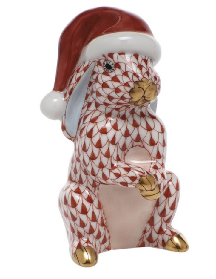 Herend Santa Bunny
