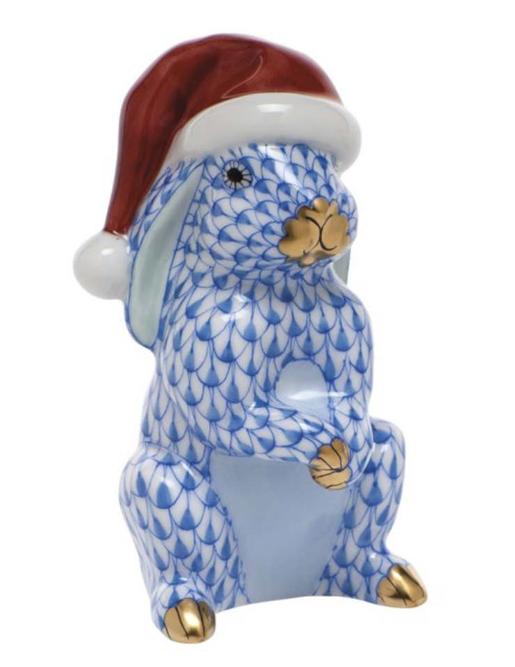 Herend Santa Bunny