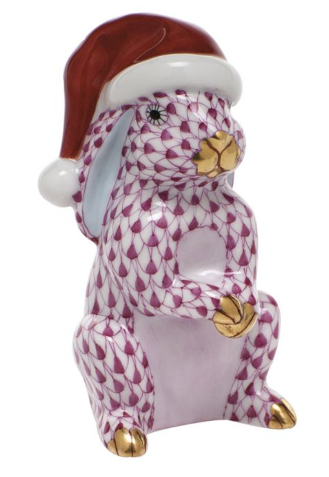 Herend Santa Bunny