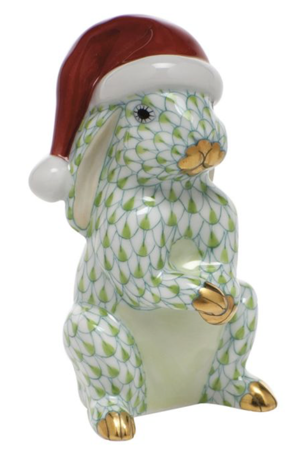 Herend Santa Bunny