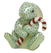 Herend Candy Cane Bunny