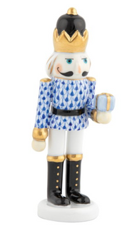 Herend Nutcracker With Gift