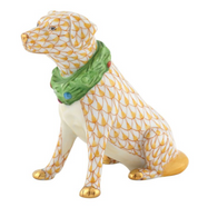 Herend Holiday Dog