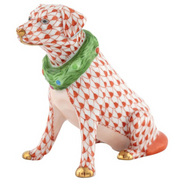 Herend Holiday Dog