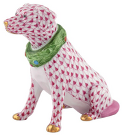 Herend Holiday Dog