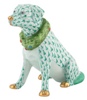 Herend Holiday Dog
