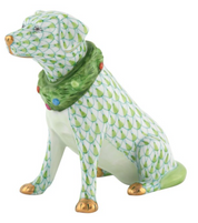 Herend Holiday Dog
