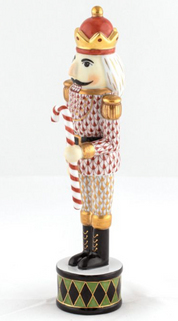 Herend Nutcracker With Candy Cane