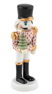 Herend Nutcracker With Christmas Tree