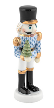 Herend Nutcracker With Christmas Tree