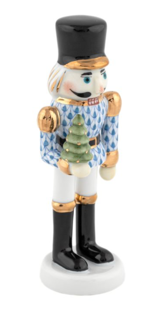Herend Nutcracker With Christmas Tree