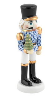 Herend Nutcracker With Christmas Tree