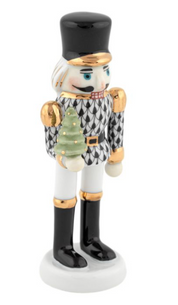 Herend Nutcracker With Christmas Tree