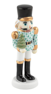 Herend Nutcracker With Christmas Tree