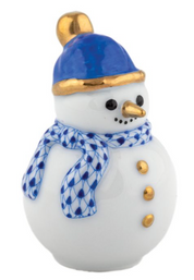 Herend Candy Cane Snowman