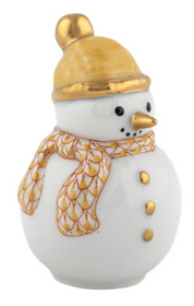 Herend Candy Cane Snowman