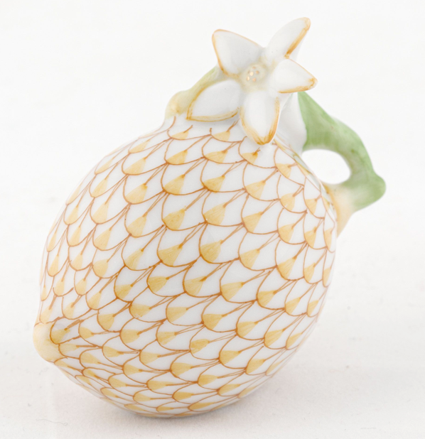 Herend Lemon With Blossom