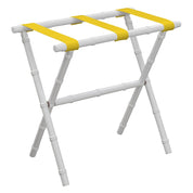 Bamboo Carved Wood Luggage Rack