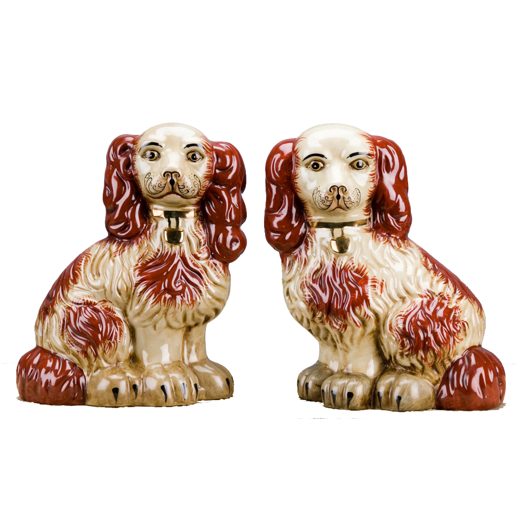 Staffordshire Dog - Large - Rust
