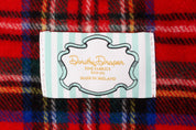 Luxurious Lambswool Cape - Red Plaid