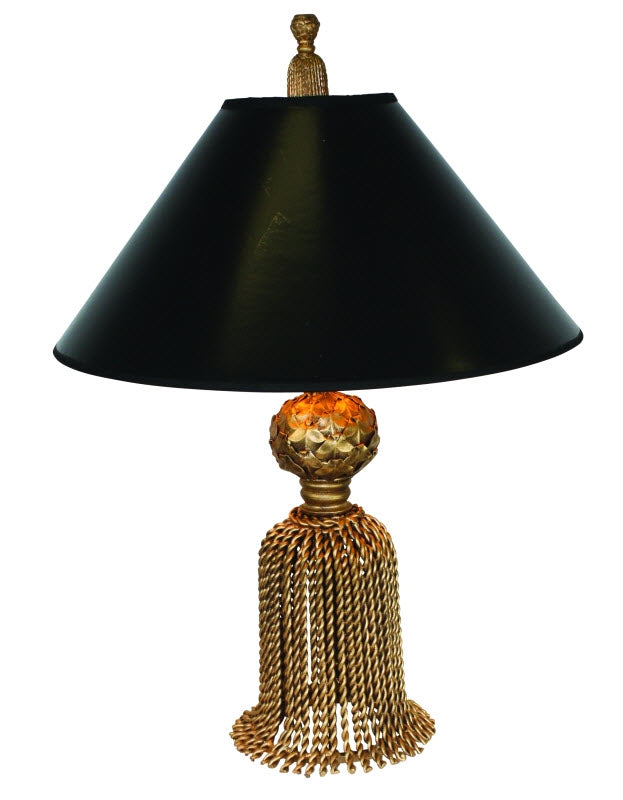 Small black and gold lamp hotsell