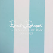 Draper Stripe Light Blue Wallpaper