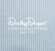 Windsor Stripe Bermuda Blue Wallpaper