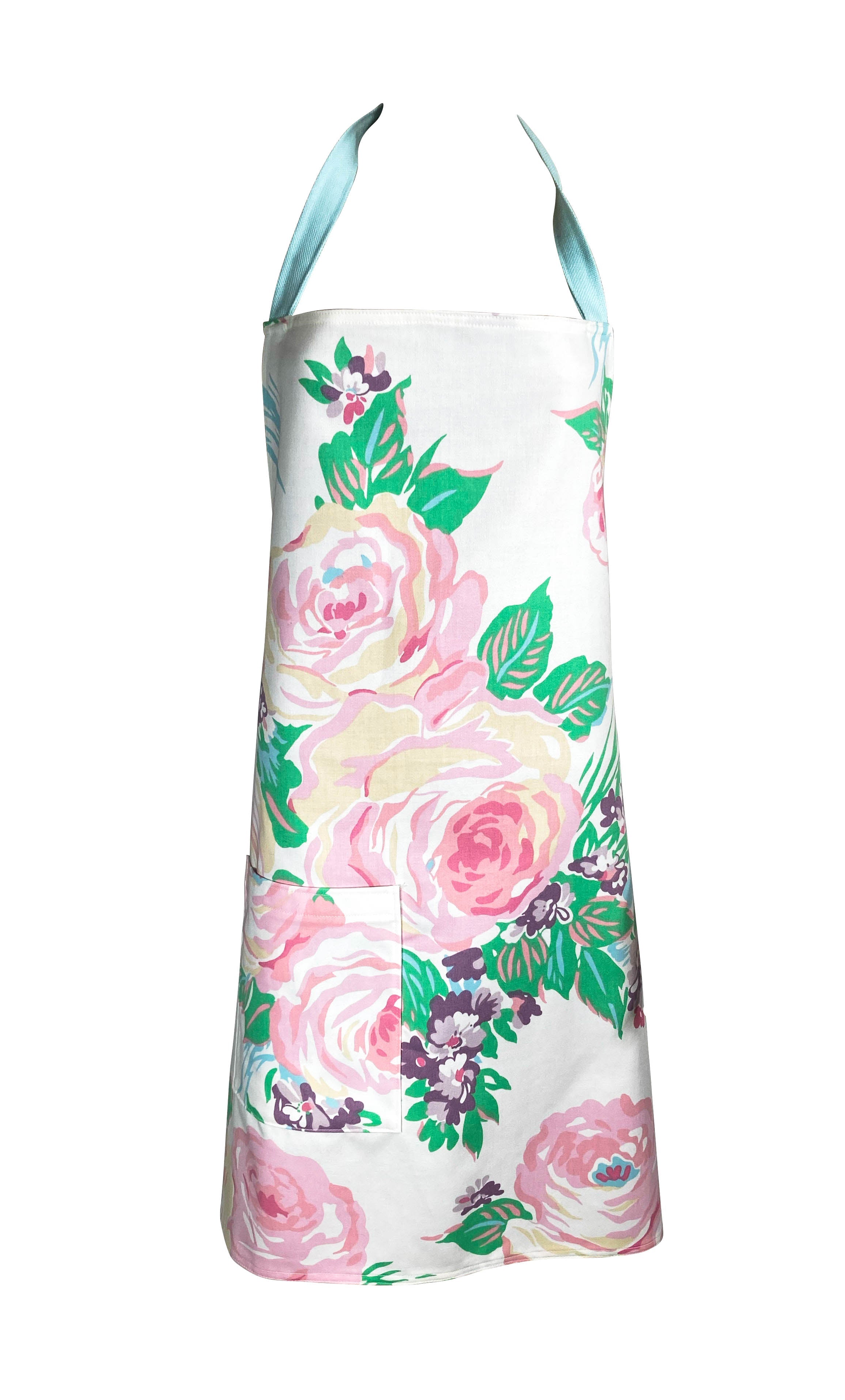 Draper Fabric Apron - Princess Grace Rose Pink