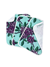 Printed Washcloth/Set of 3 - Rhododendron Mint