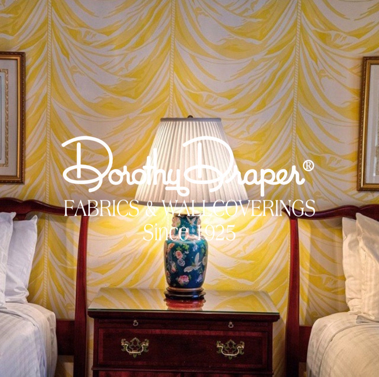 Versailles Yellow Wallpaper