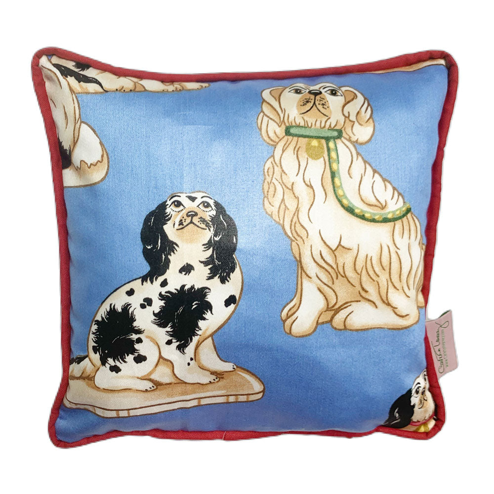 Petite Francie & Grover Throw Pillow - Blue