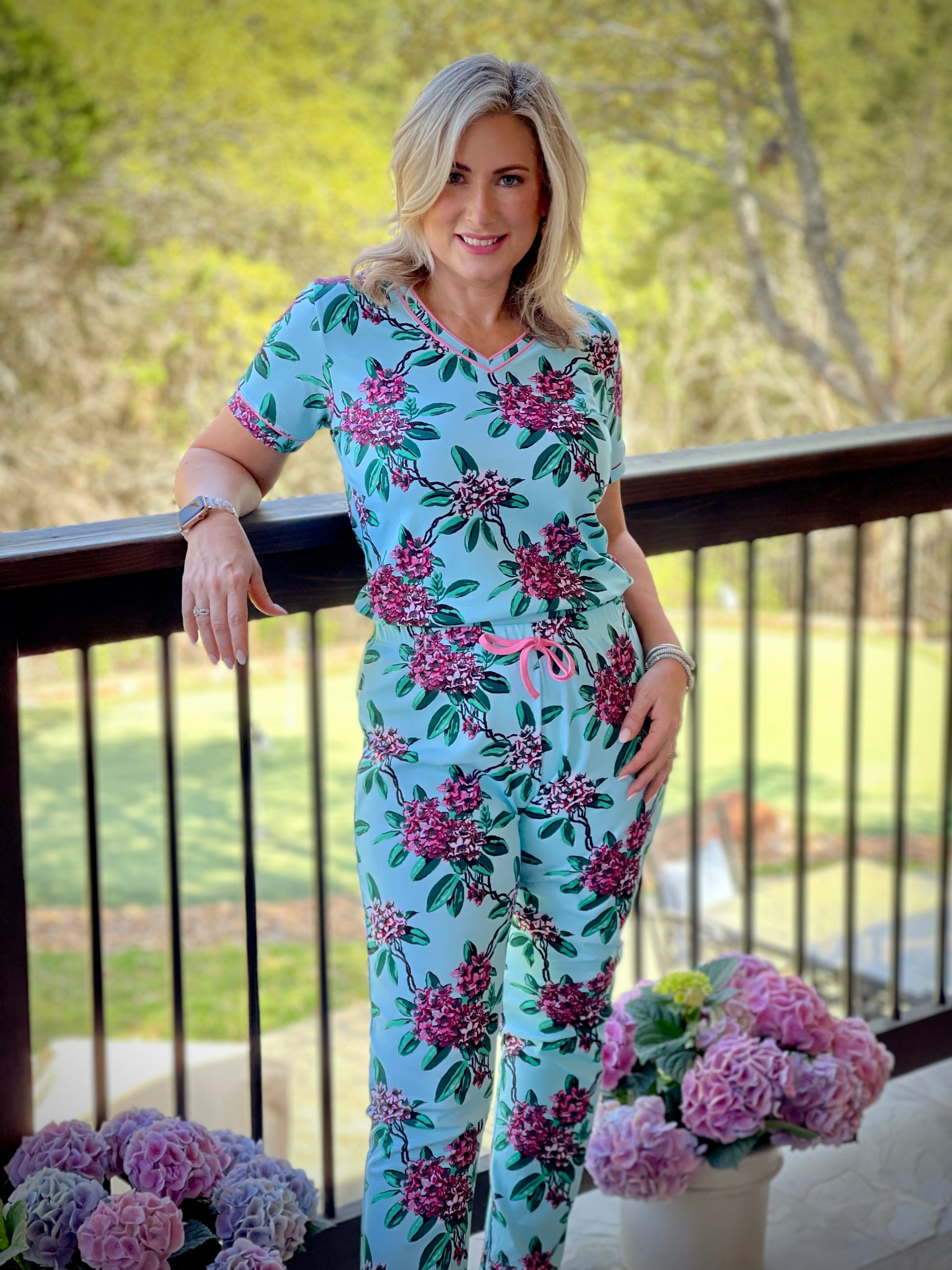 Rhododendron Pajama - Long Set