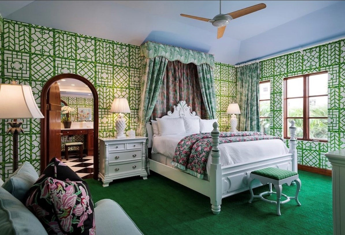 Bali Ha’i Jungle Green Wallpaper