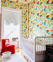 Les Fleures de Toulon Original White Wallpaper