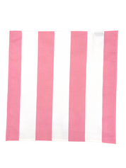 Set of Four Dinner Napkins - Draper Stripe Pink