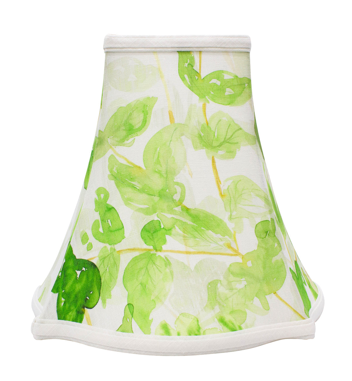 Bell Shaped Lampshade - Spring Leaves