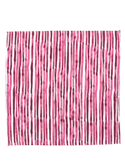 Set of Four Napkins - Strie Raspberry
