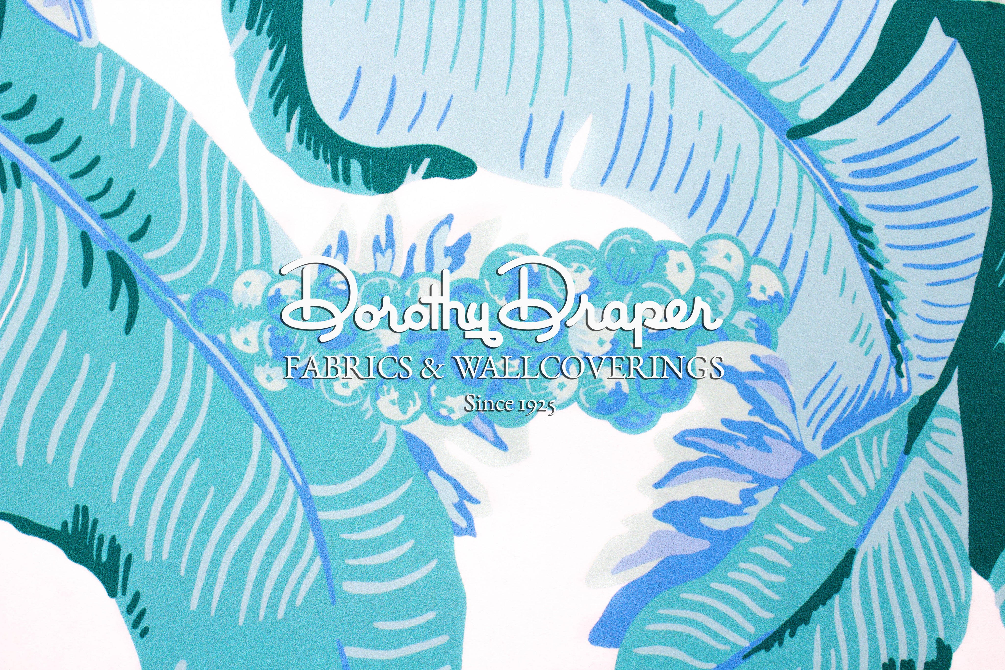 Brazilliance Grove Stripe Aqua Wallpaper